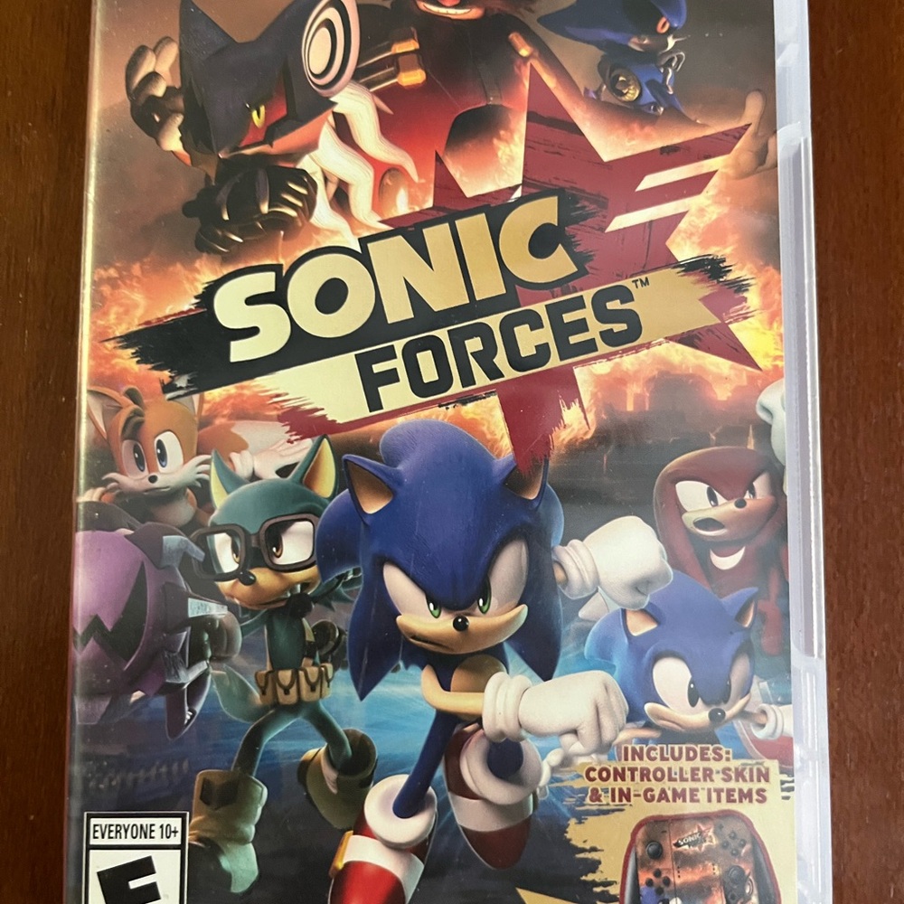 Nintendo Switch SONIC FORCES - CASE ONLY